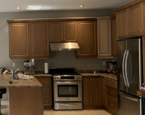 Kitchen refacing before