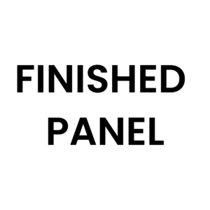Finished panel